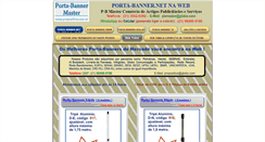 Desktop Screenshot of porta-banner.net