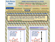 Tablet Screenshot of porta-banner.net